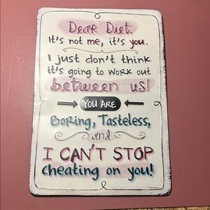 🏡HOME GOODS🏡Open Road Brands Embossed Metal Sign